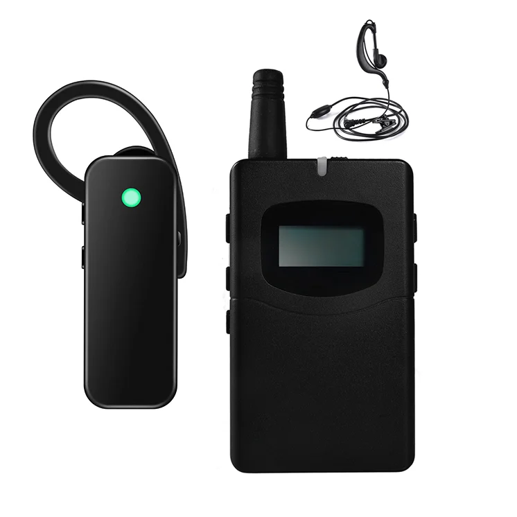 UHF 863-865 MHz wireless simultaneous translation interpretation device