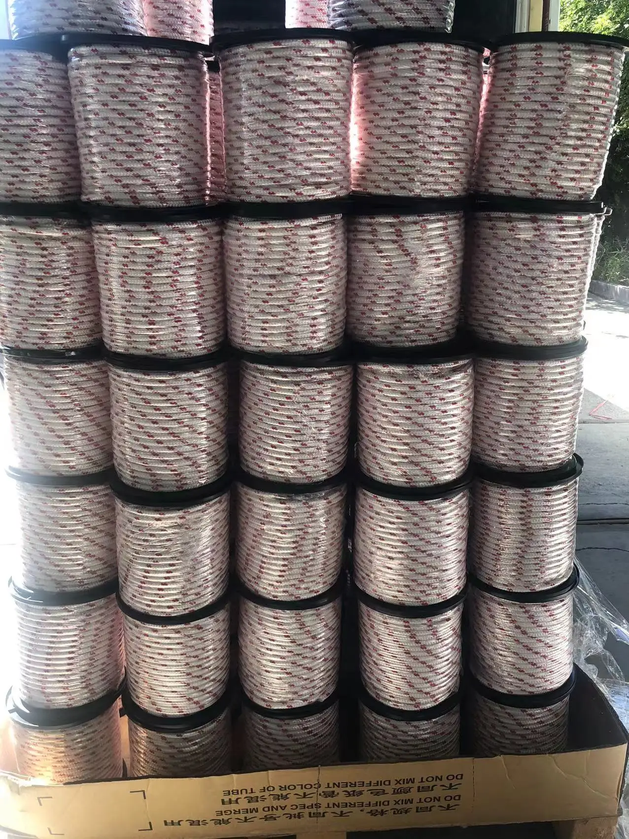 High Strength 4mm 100 m Braided Nylon Rope  Pull Cord Chainsaw Generator Starter Rope