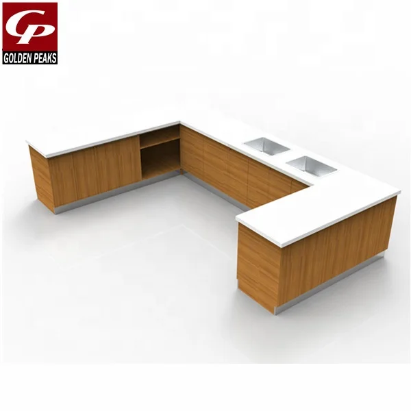 Hot Selling Supermarket Convenience Store Cashier Counter Customized Retail Check out Desk 05