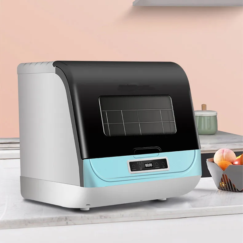 Настольная посудомоечная машина, посудомоечная машина, УФ-дезинфекция, сенсорный экран, высокая температура, оптовая продажа