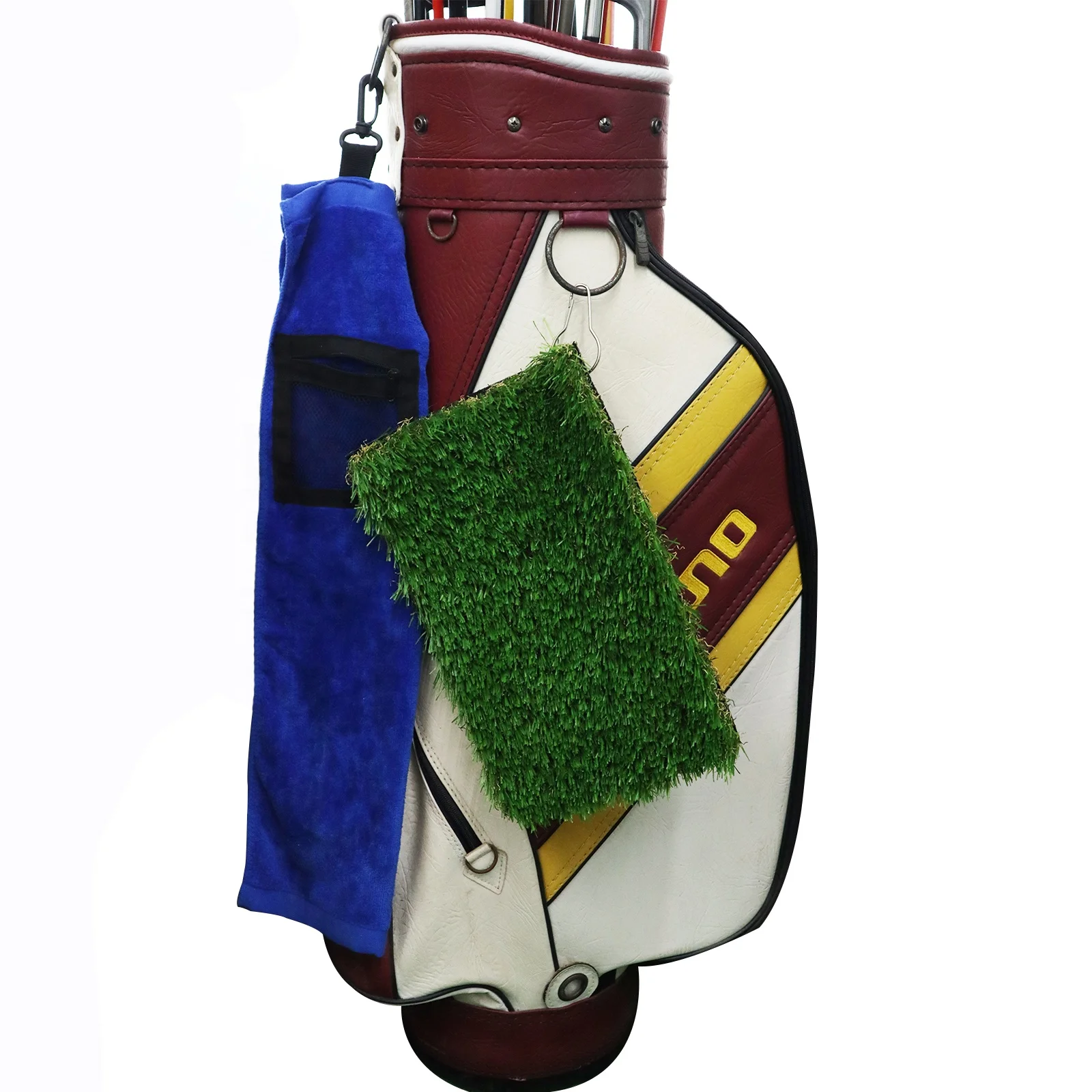 Wholesale Custom Golf Mini Putting Mat Turf 35*20cm Artificial Grass Golf Practice Hitting Mat Indoor Driving Range Putting Mat