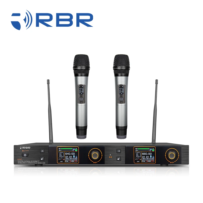 rbr professional handheld digital church wireless microphone