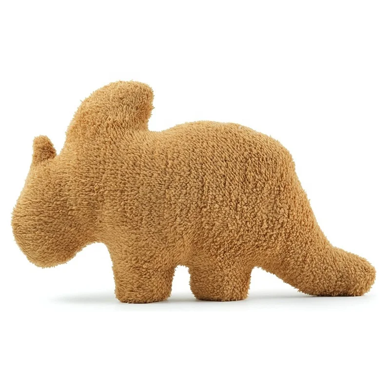 Dino chicken nugget stuff plush dinosuars soft toy