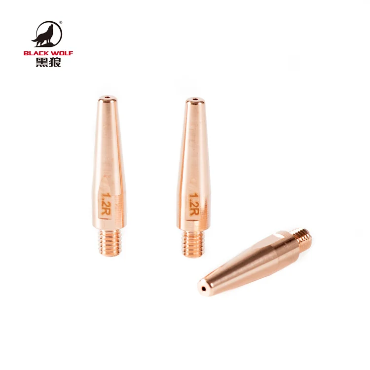 BLACKWOLF M6 * 45 сварочный аппарат робот Контактный наконечник для робота Сварочная горелка