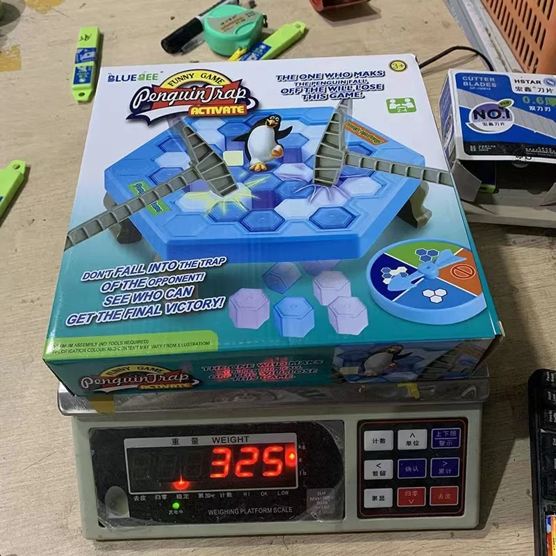 Лидер продаж игрушки настольная игра ледяной Пингвин хит игрушка научная головоломка строительные блоки интерактивный подарок для детей