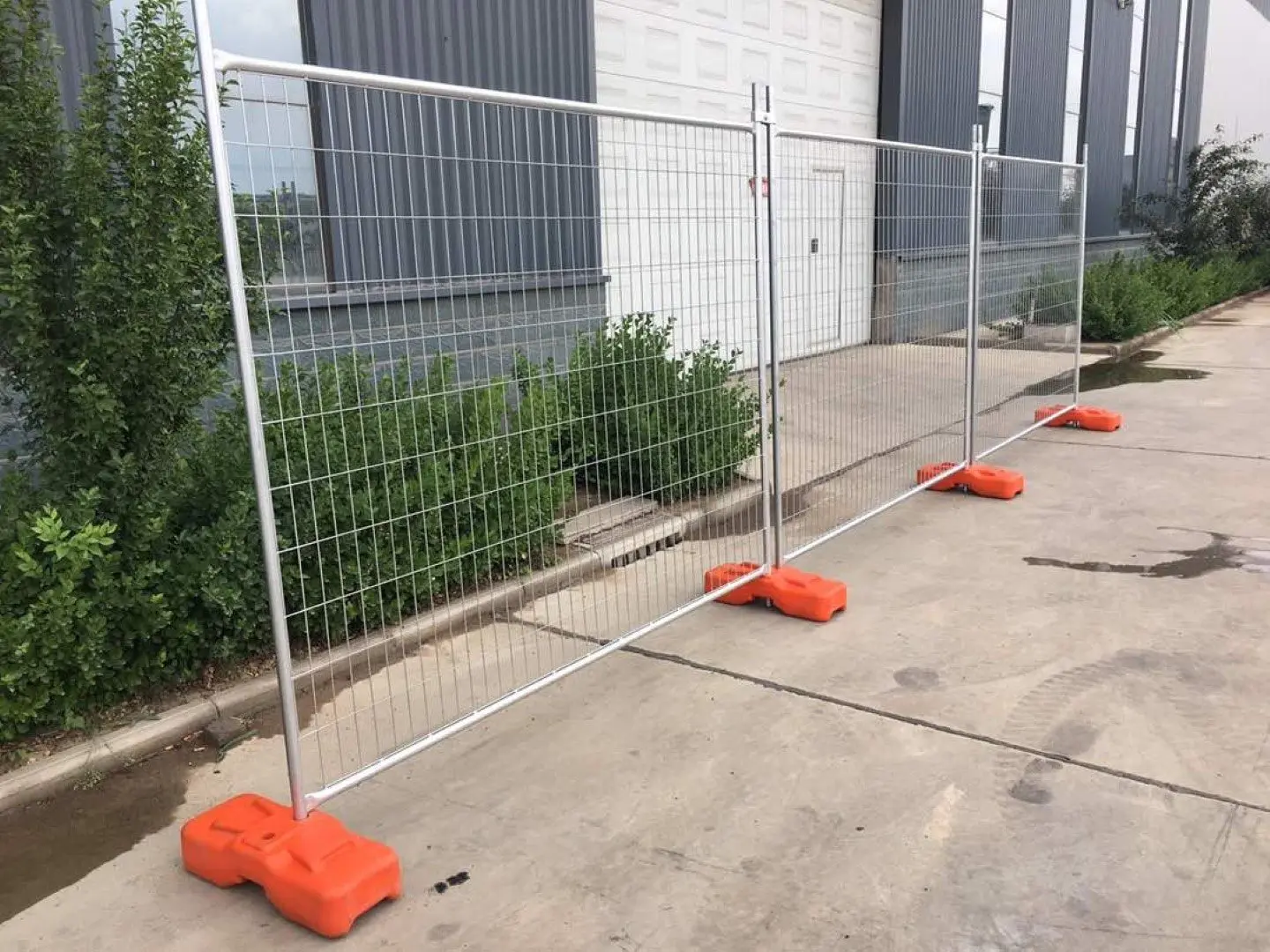 Устойчивые к ультрафиолетовому/антивозрастным бетонным наполнителем временные стопы ограждения Пластиковые Ограждения