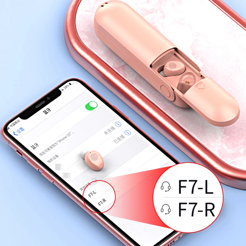 2021 New Top Battery Display Hands Free Electronics Dropshipping Earphone Box For Mobilephone With Micro Fan and power bank
