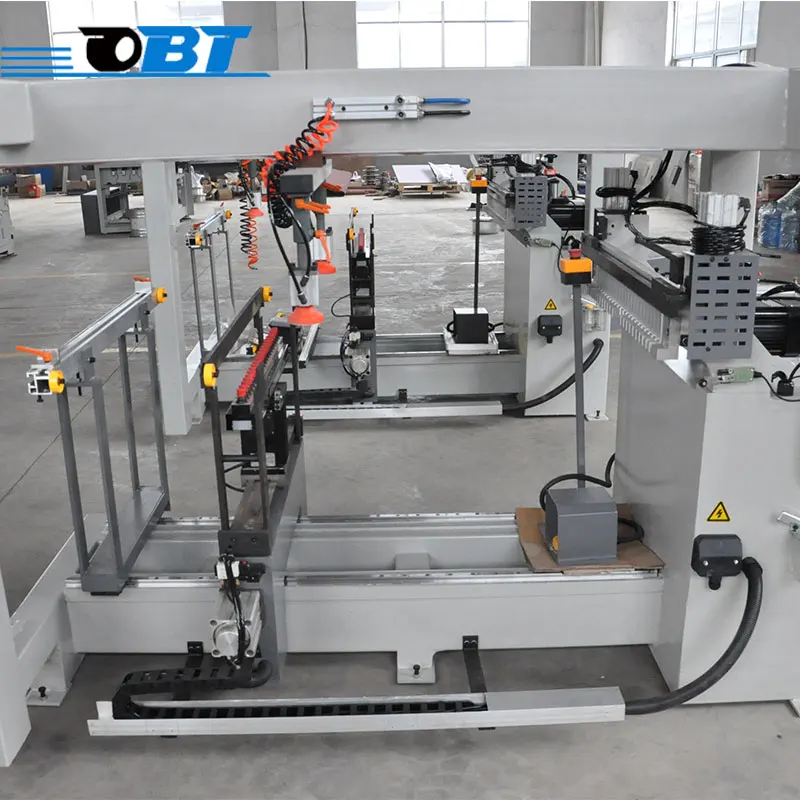 Drill holes machine three lining multi spindle woodworking boring machinery