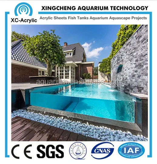 Custom PMMA acrylic Sheet High Transparent Perspex Glass Clear Cast Acrylic Sheet/Panel for Swimming Pool
