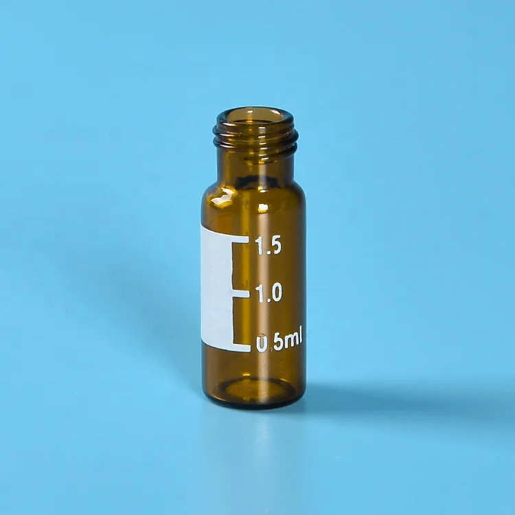 Wholesale price 4ml essential oil amber perfume glass vial with gold cap