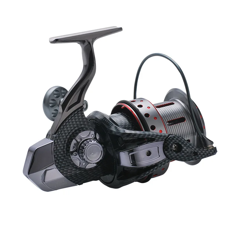 Lizard WDH 14+1BB Ball Bearings Fishing Reel 4.7:1 Full Metal Body Jigging Spinning Trolling Surf River 9000 10000 11000 Fake