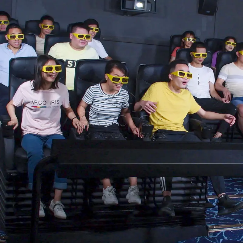 Newest Invest Project 7d hologram technology projector 5D 7D Cinema Ride