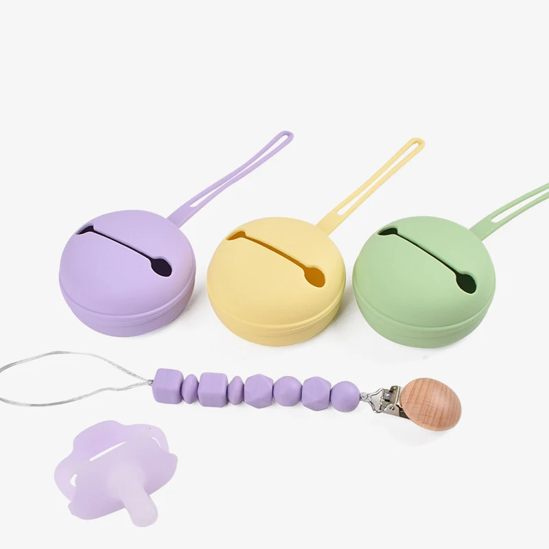 Baby Silicone Pacifier Food Grade Care Product Soft Baby Nipple Soother Pacifier Nursing Accessories