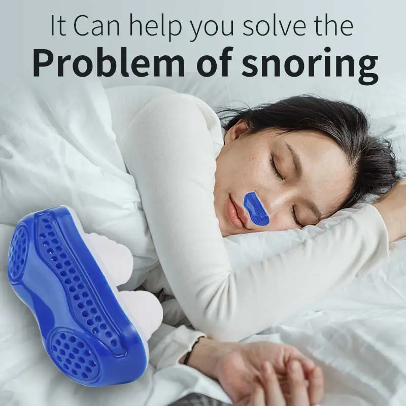 2021 popular Hot sale ABS Silicon Food Grade stop snoring products nasal dilator anti snoring