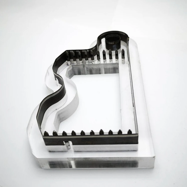 NO MOQ Custom design acrylic laser cutter cutting dies for leather Craft