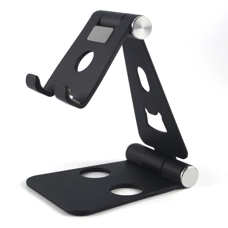 New Adjustable Mobile Phone Stand With Bottle Opener Aluminum Alloy Bracket Custom Logo Desk Top Support Metal Mobile Stand