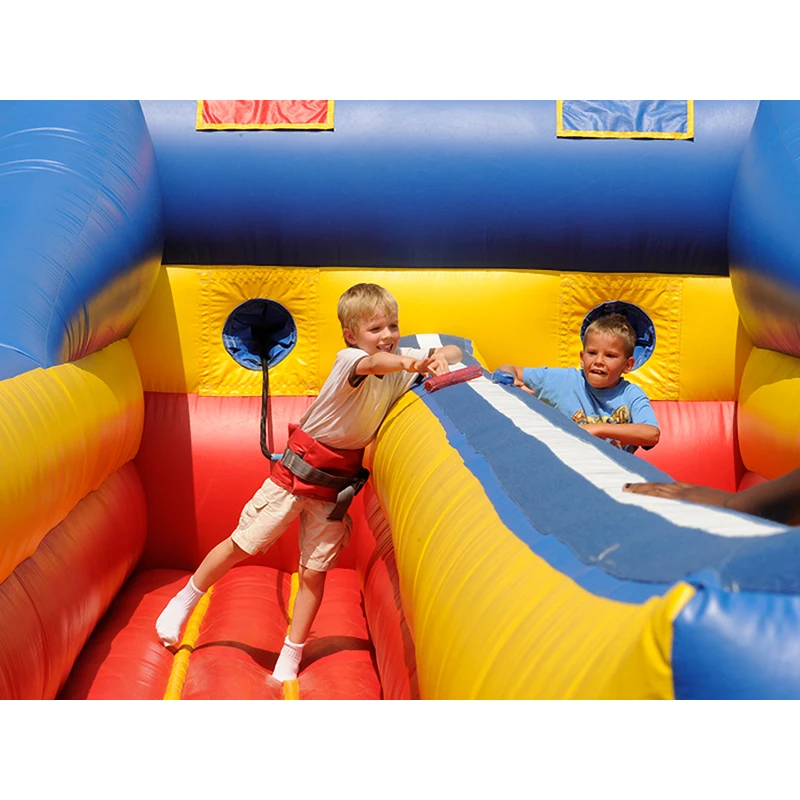 Adult n kids entertainment fun fair bouncy castle game bungee run inflatable