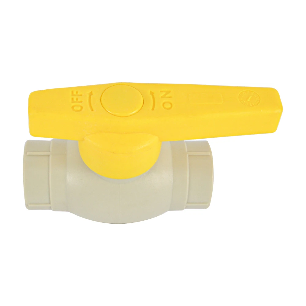 Customized Color PPR Brass Ball Plastic Ball Valve