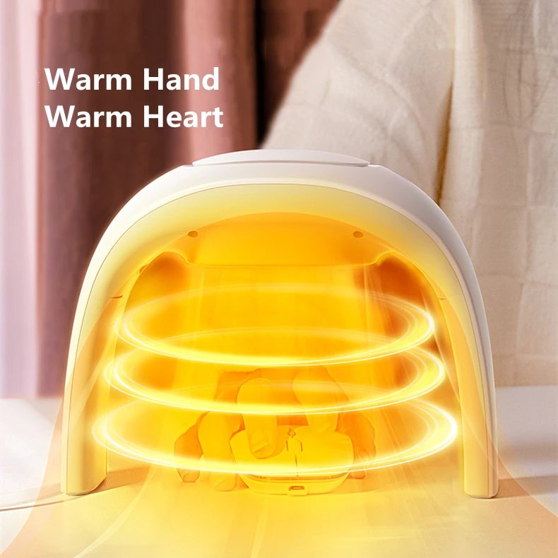 2023 Wholesale High Quality Ptc Home Space Fast Heating Usb Mini Portable Room Electric Ptc Fan Heater