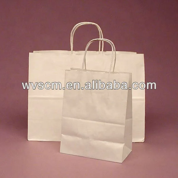 Wholesale Kraft Paper Bags for Shopping bags with Handles Customized Logo Printing Design Grocery Party Gift