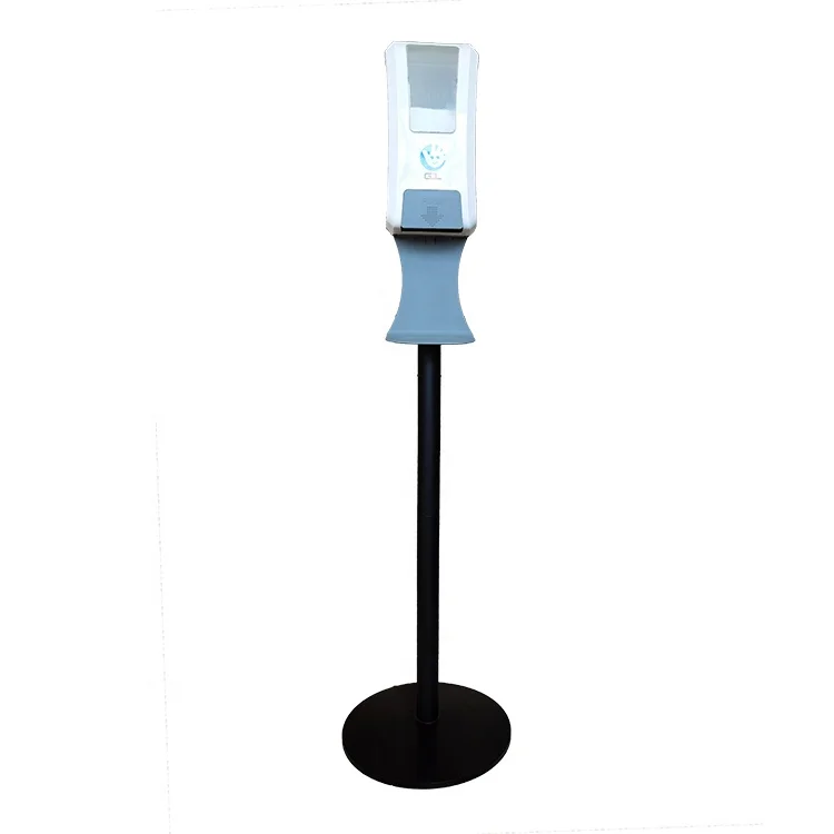 
Floor Stand 1000ml White Manual Foaming Hand Sanitizer Dispenser 