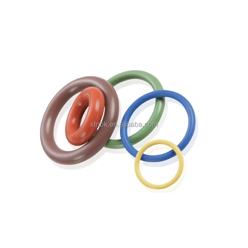 High Quality Silicone Rubber O Ring NBR HNBR EPDM VMQ FFKM 70 Shore A Industrial Sealing Strip according to AS568 JIS Standards
