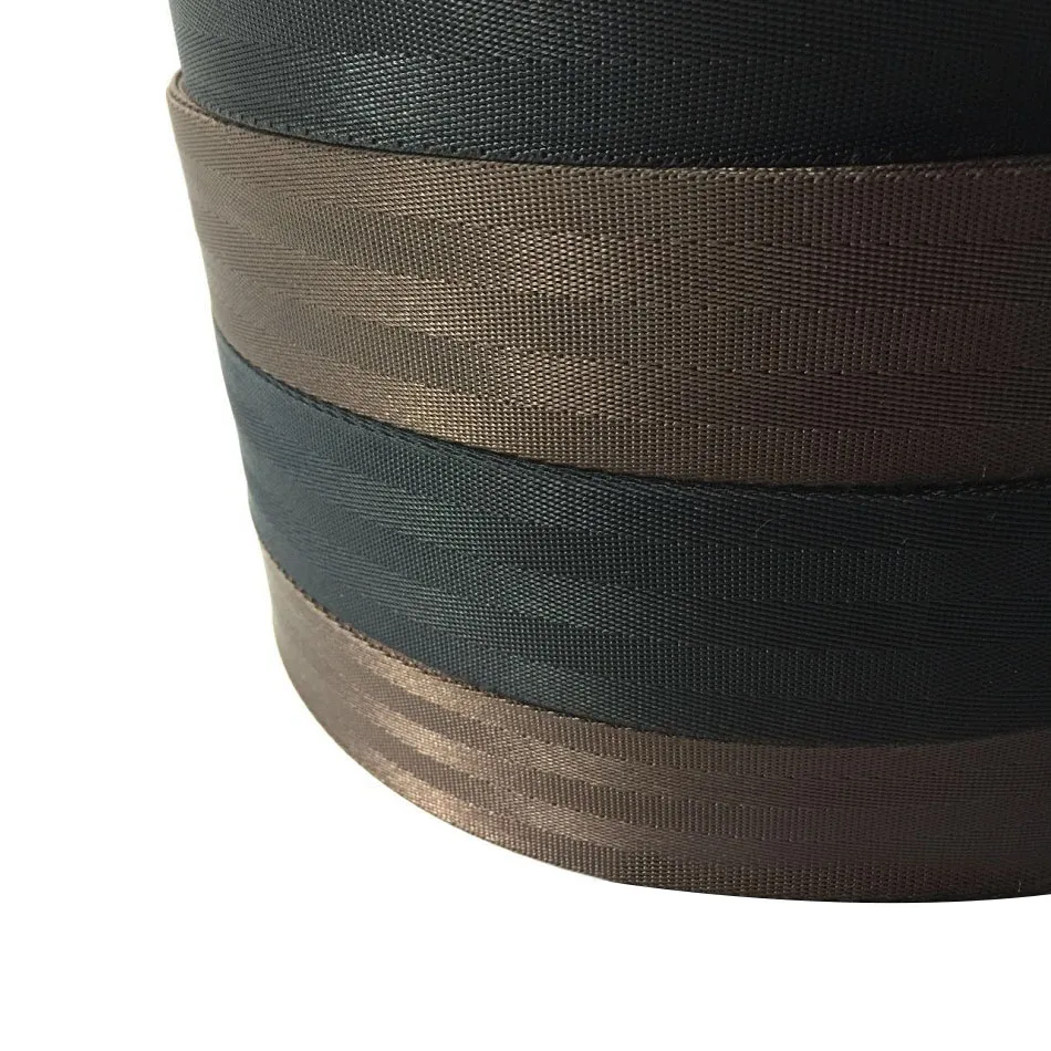 Deepeel RD003 2/2.5/3.2/3.8/5cm Women Bag Strap Sewing Accessories Safety Seat Belt Dog Collar Tape Black Nylon Webbing