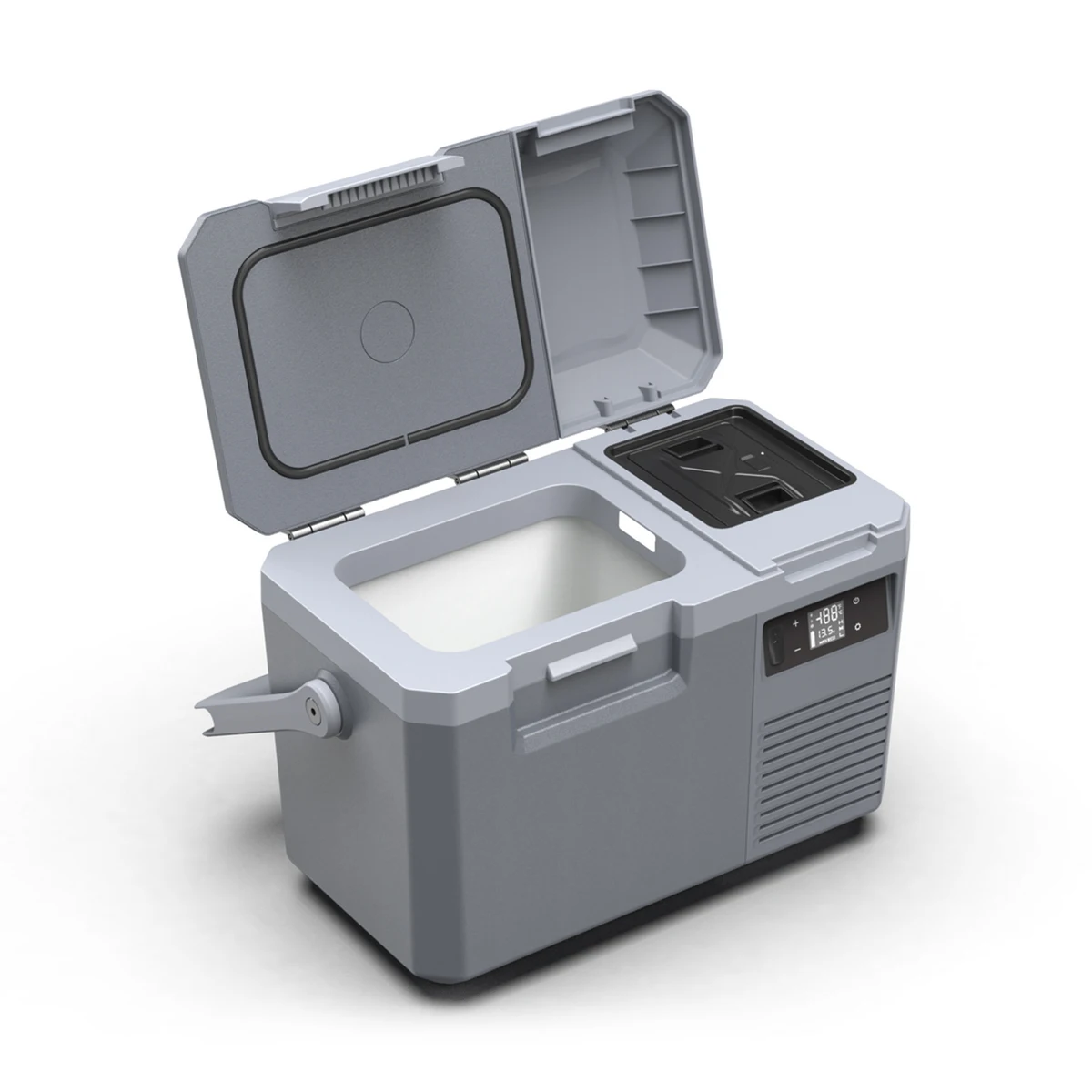 Alpicool MP8 Compact Battery Powered 12v Portable Electric Cooler Lightweight Mobile Refrigerator And Freezer For Outdoor Camper