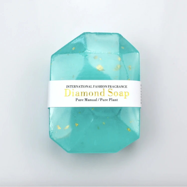 100% good quality customization service organic free sale ddp shipping gold soap
