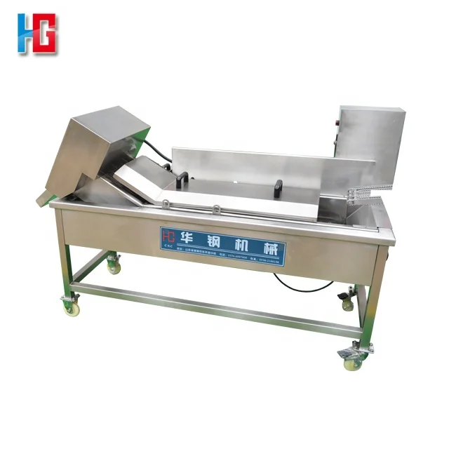 Industrial potato frying machine automatic donut maker continuous conveyor belt electric heating fryer