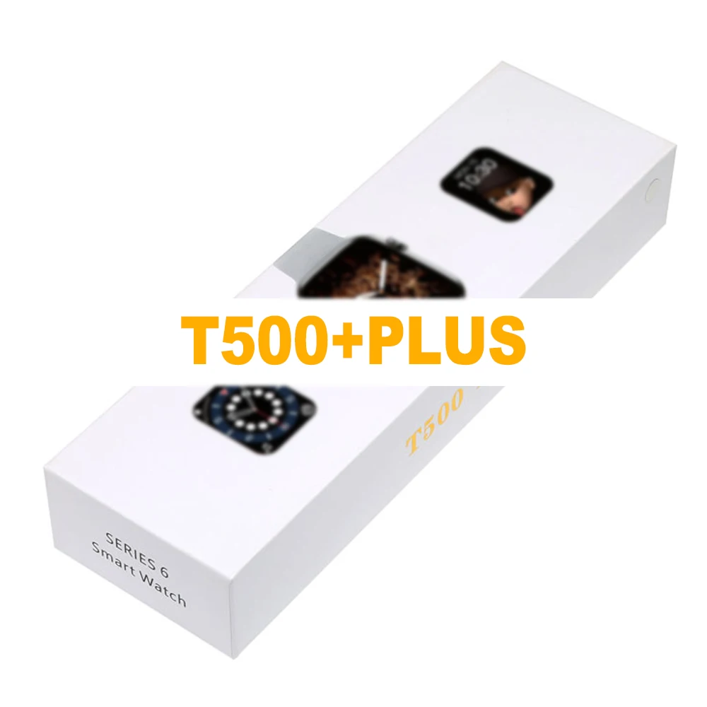 
T500 Upgrade Version T500+ Smartwatch Series 6 relojes inteligentes Wireless Charging Call Iwo Smart Watch T500 Pro Custom Logo 