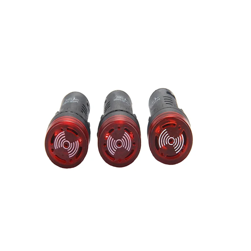 Perfect 22Mm Ad101-22Sm Flash Led Alarm Indicator Light Ac220V Buzzer