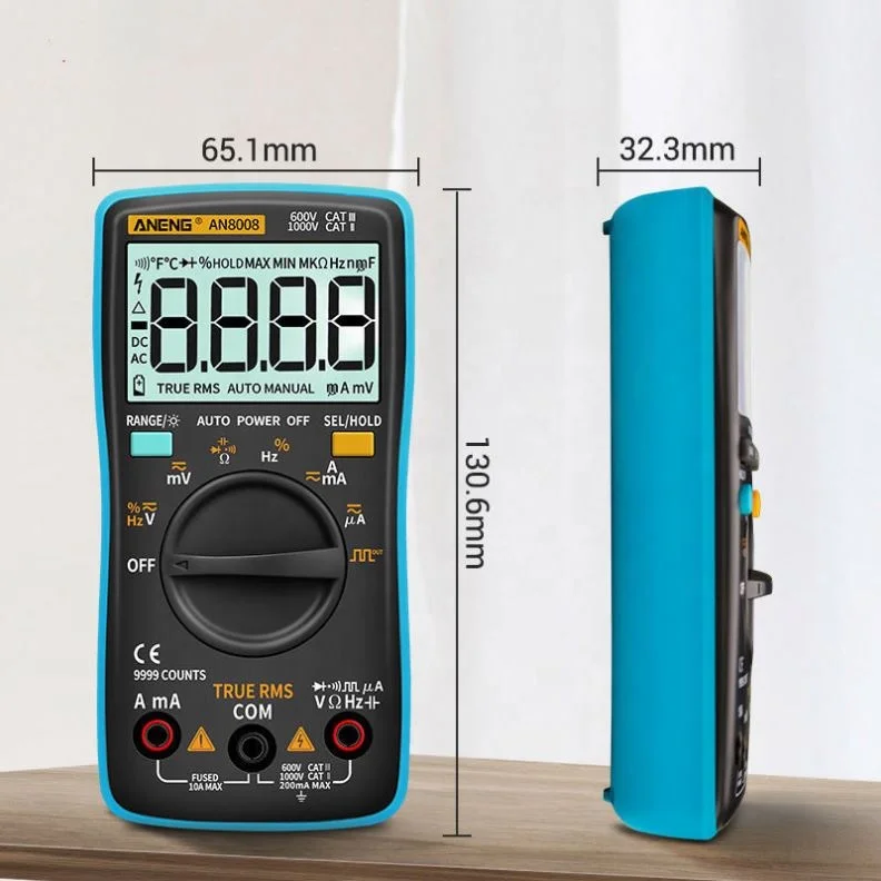 DT-9919/9929/9939/9959 Professional True RMS Industrial Digital Multimeters