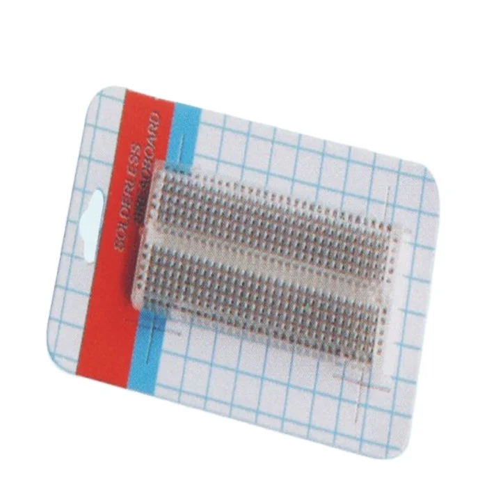 mini electric 400 tie-point solderless breadboard