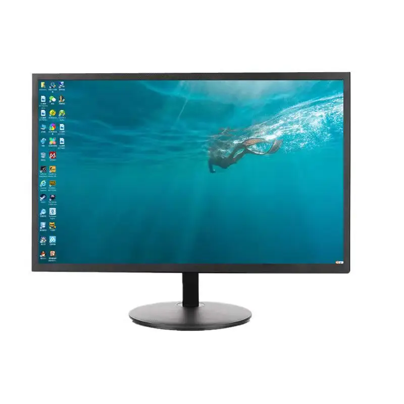 19 inch HD light computer display multifunctional display connected to desktop computer monitoring display