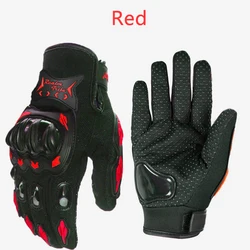 SLKE GP MX MTB BMX Off-road Scooter Full Finger Hard Shell Knuckle Motorcycle Riding Summer Cool Glove