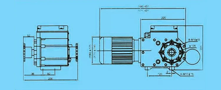 Greenhouse Gear Motor Greenhouse Window Opening Motor