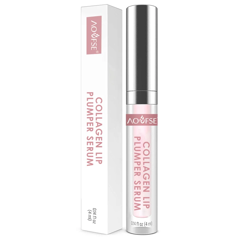 Private Label Lip Care Moisturizing Lotion Gold Reduce Fine Lines Lip Plumper Serum Lip Serum