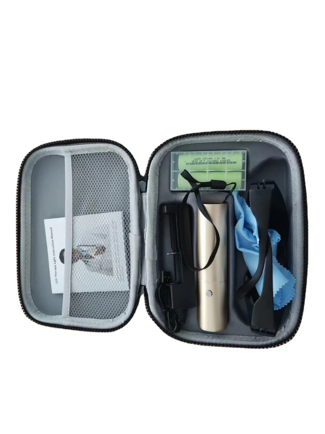 Best Selling Type-c Rechargeable Pdt Led Infrared Light Therapy Equipment Hand Device Pulse Red Light Therapy Torch For Wrist