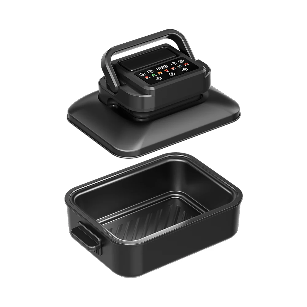 220V electric oil-free cooker roaster air fryer oven grill for home use pan-fried steak french fries fryer grill