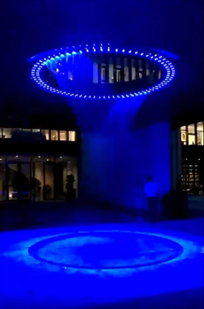 Fairy indoor waterfall fountain digital water fountain