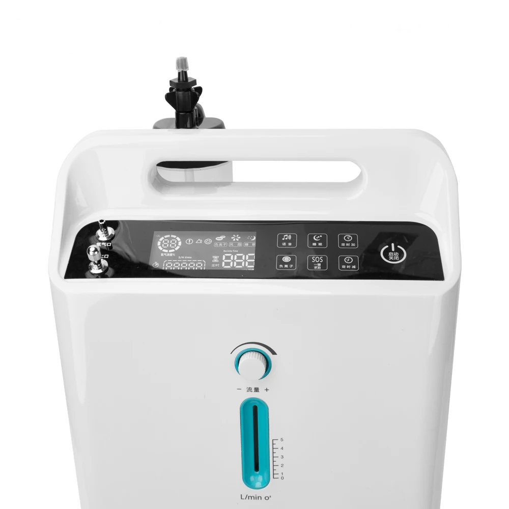 DEDAKJ новый дизайн регулируемый поток CE ISO бытовой медицинский кислородный концентратор с высокой чистотой