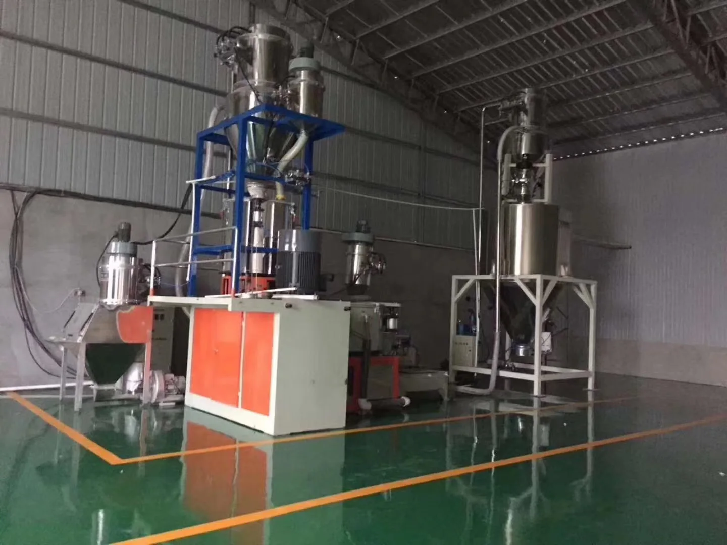vertical pvc powder mixer machine pvc compound mixer machine