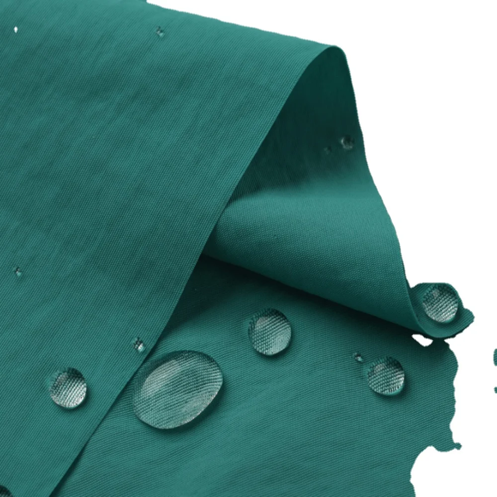 Nylon Full Matte Warp Elastic Taslon Stretch Waterproof Beach Pants Plain Twill TPU bonding Fabric.