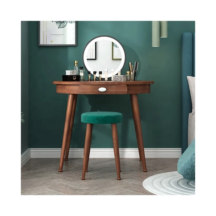 Современный туалетный столик для макияжа, маленький туалетный столик для макияжа с ящиком для хранения