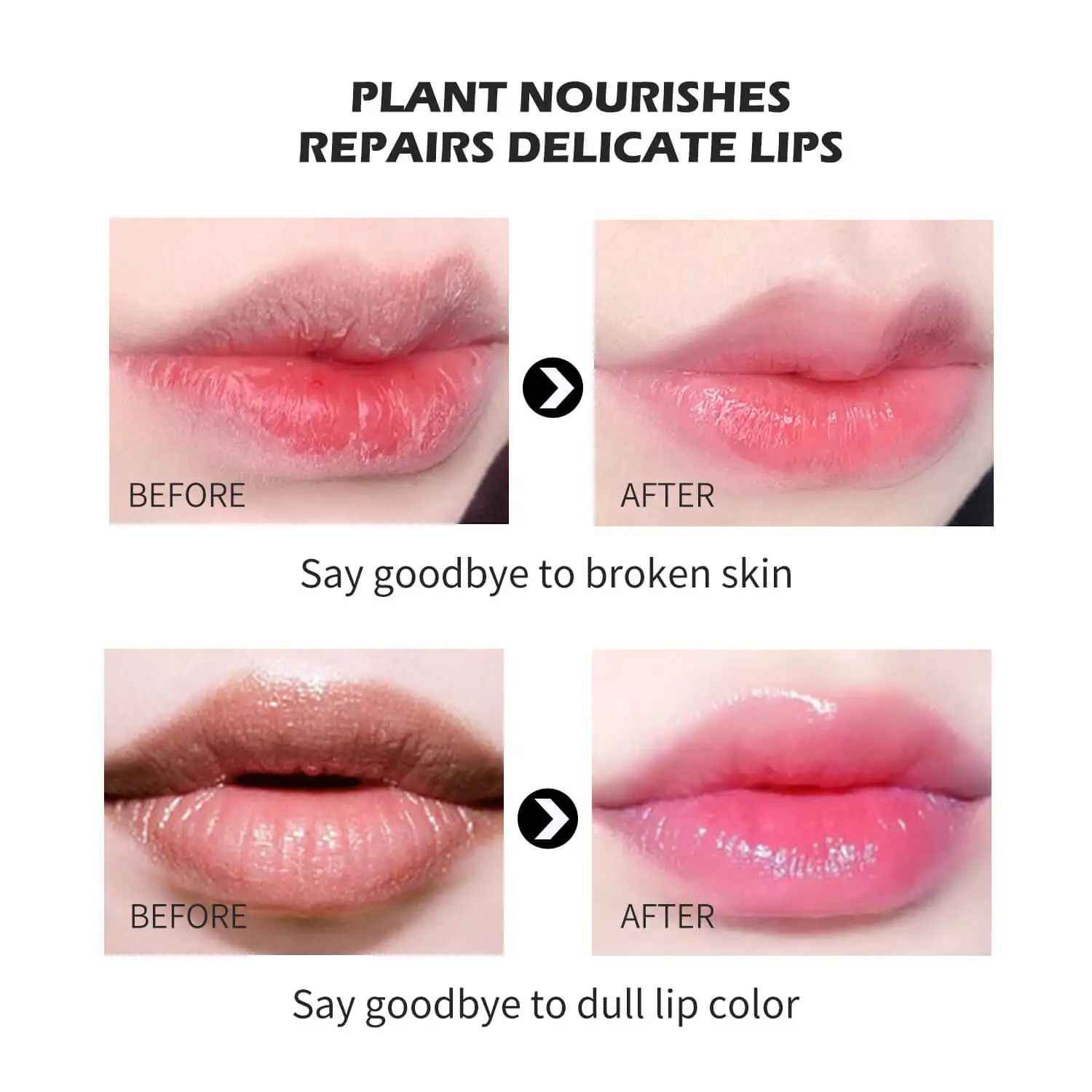 Your Logo Lipstick Crystal Jelly Temperature Color Changing Flower Moisturizer Lips care Lip Balm