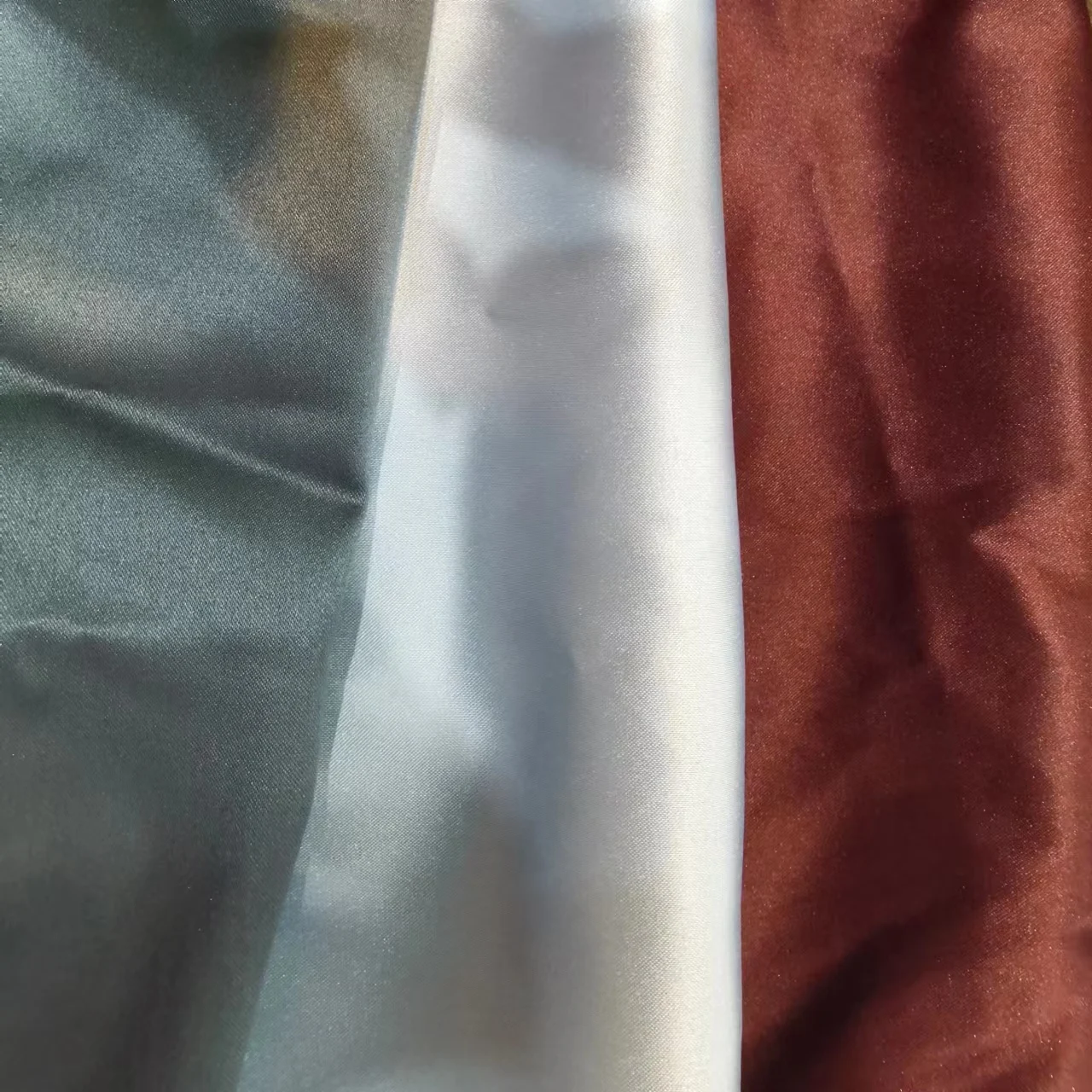 nylon  polyester  Weft elastic  satin  suit  for  suits or  dress