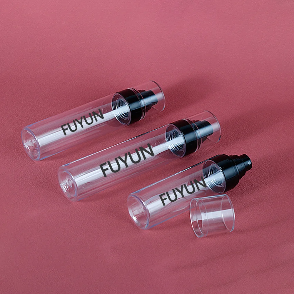 Fuyun OEM/ODM 50ml 80ml 100ml 120ml White Cosmetic Pet Plastic Spray Bottle / Empty Mist Spray Pump Bottles