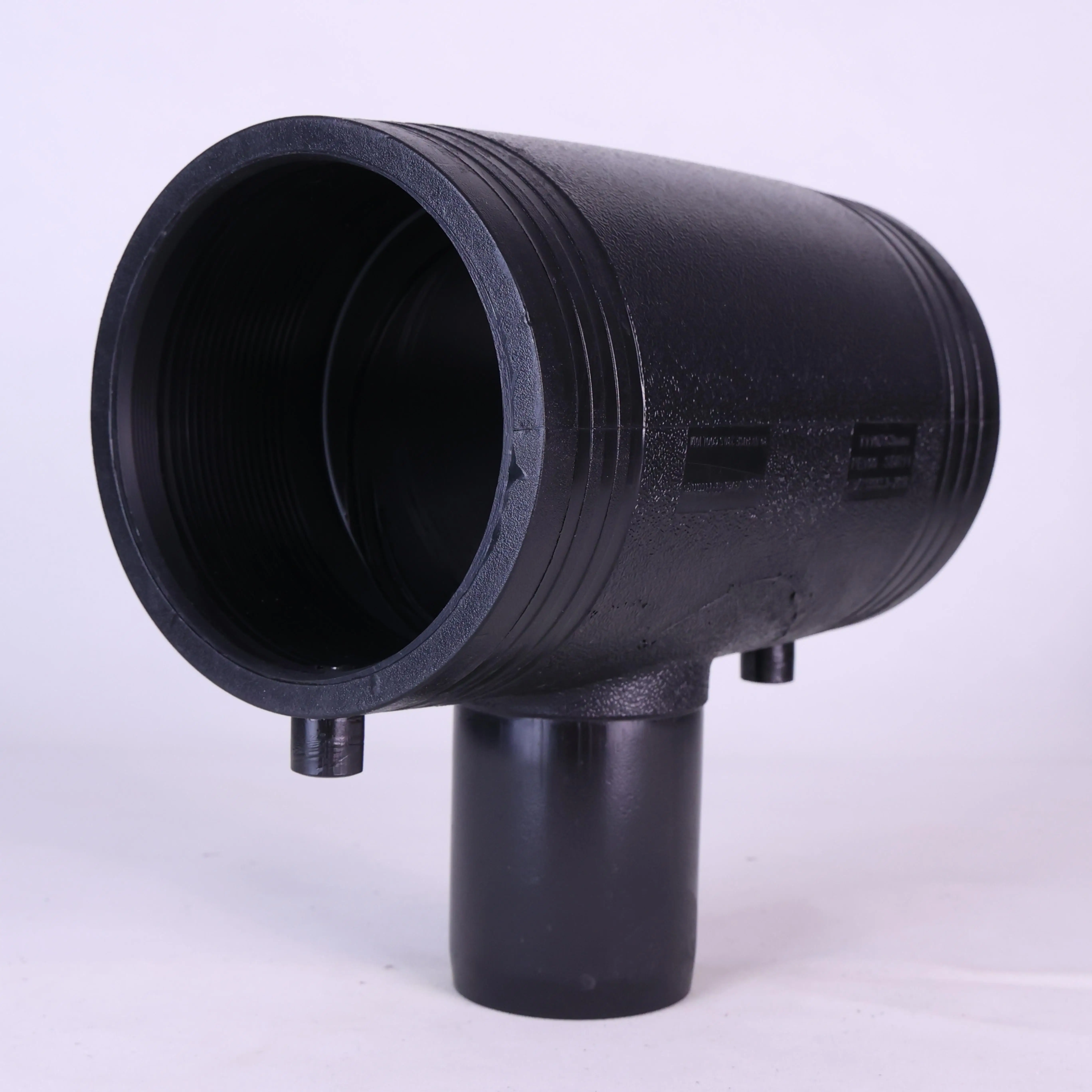PE100 Level HDPE Polyethylene Pipe Fitting HDPE Electric Fusion Reducing Tee