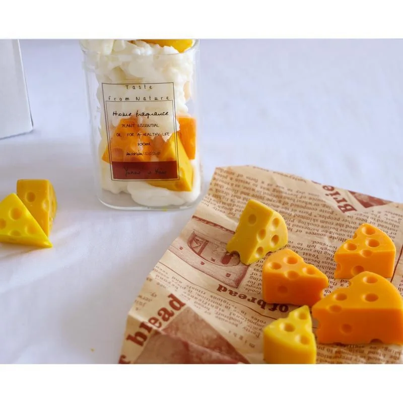 Korean Style INS Cheese Yogurt Cup Scented Art Deco Candle for Wedding Gift Photo